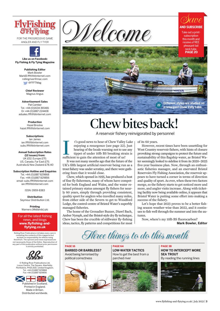 Fly Fishing and Fly Tying Preview Pages