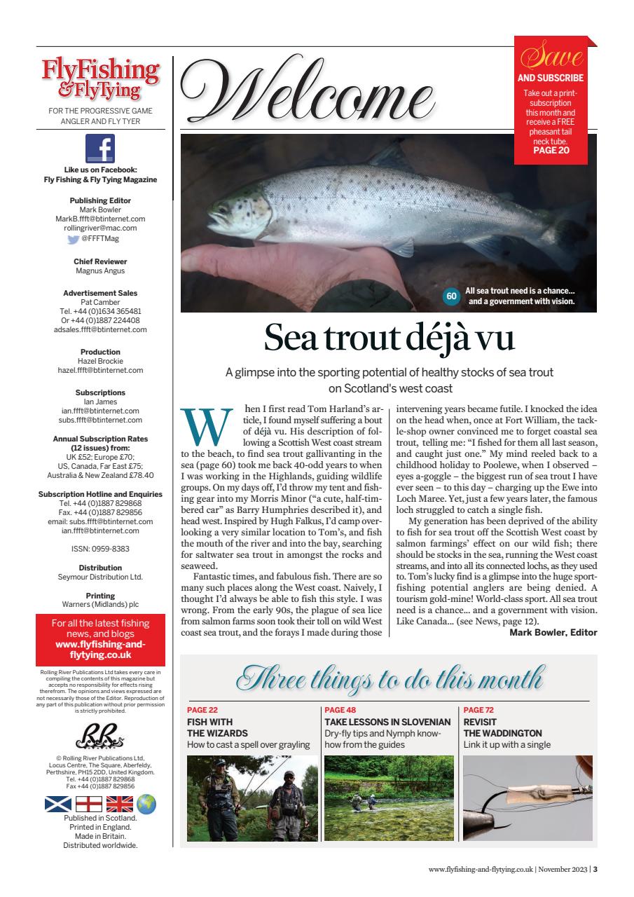 Fly Fishing and Fly Tying Preview Pages