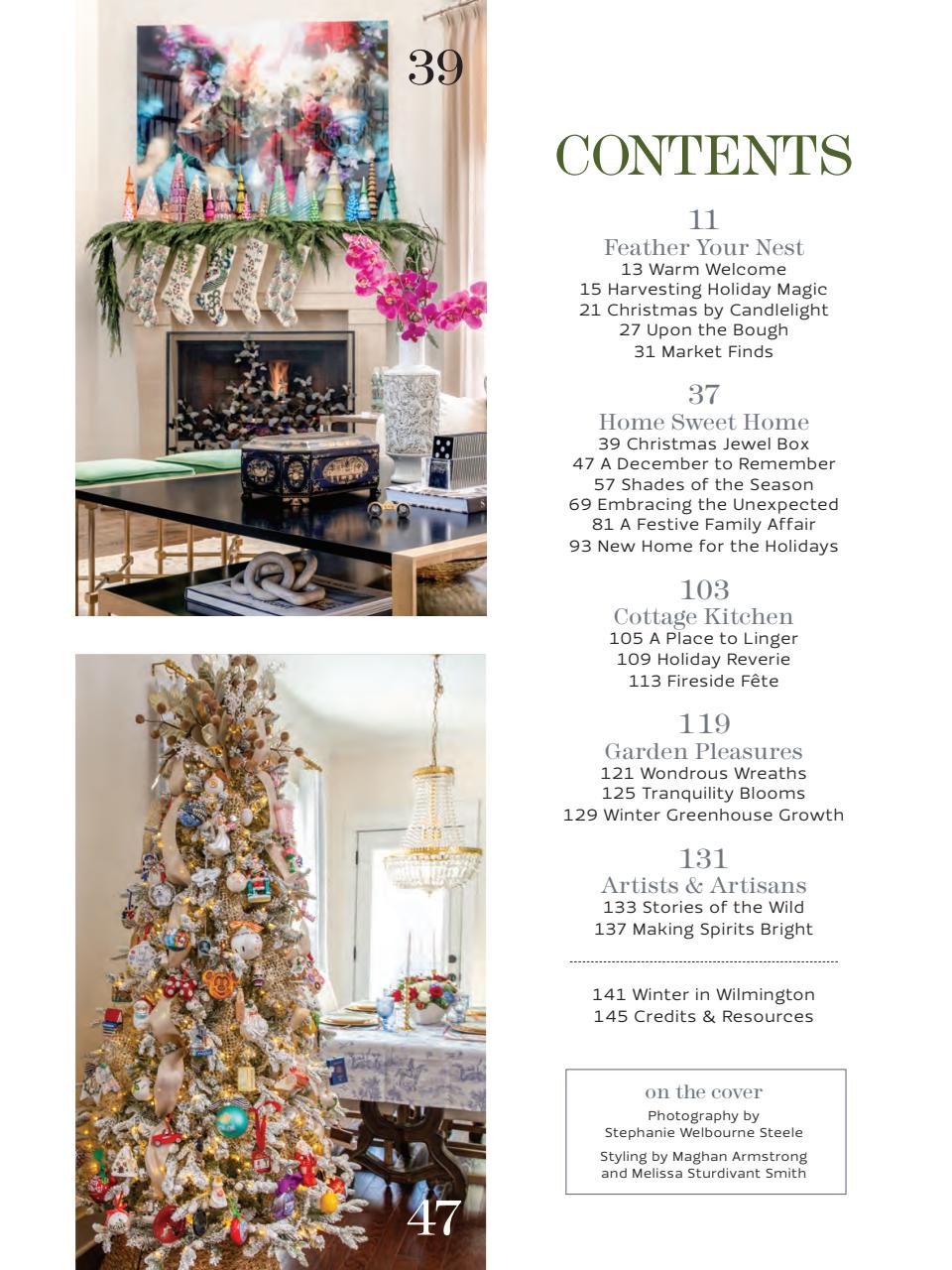 The Cottage Journal Preview Pages