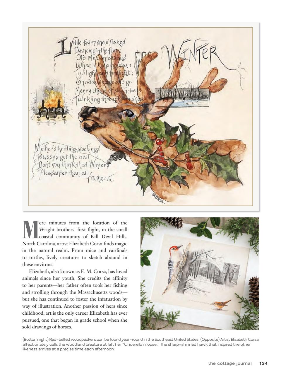 The Cottage Journal Preview Pages