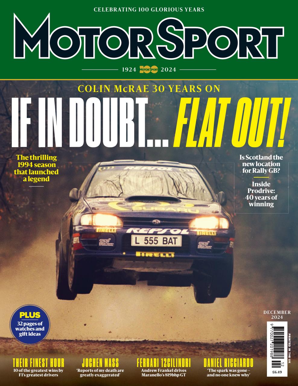 Motor Sport Magazine Preview Pages