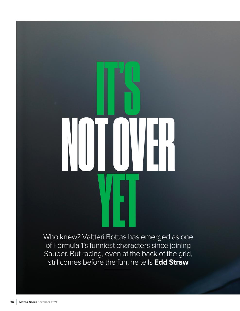 Motor Sport Magazine Preview Pages