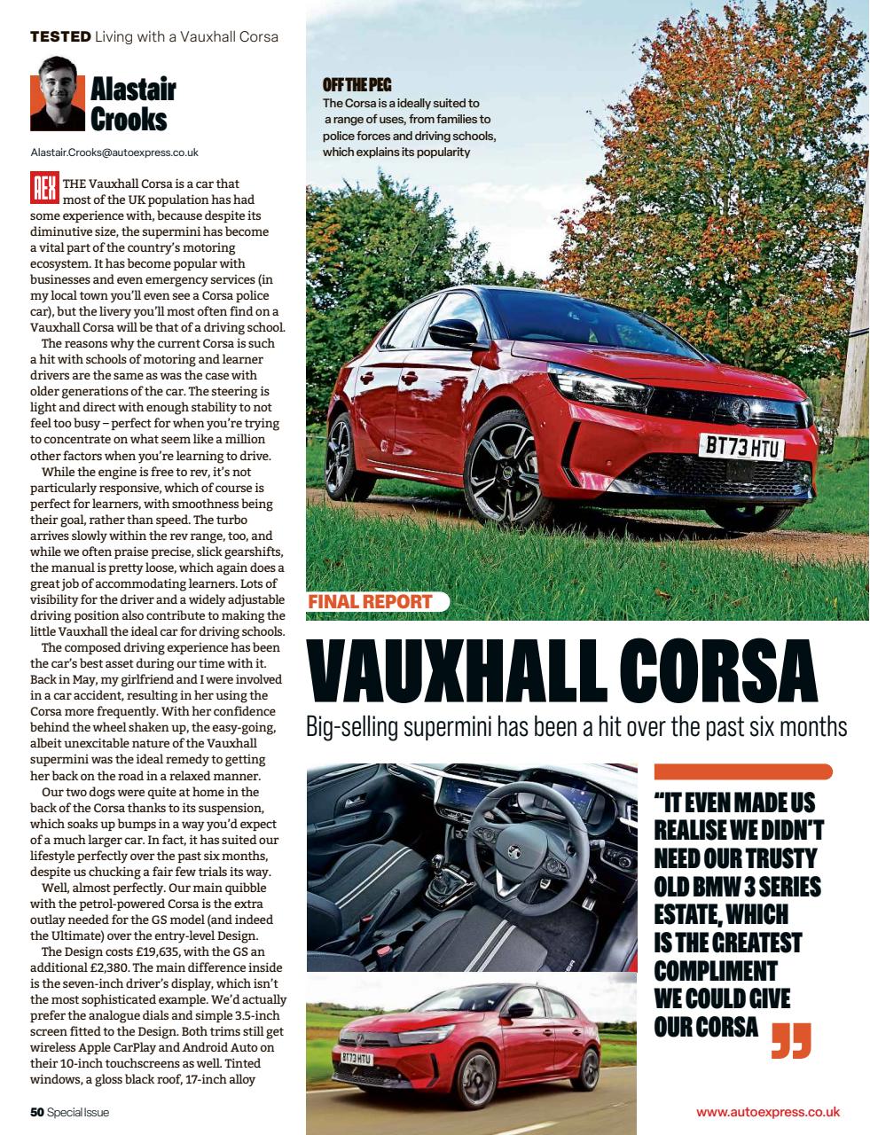 Auto Express Preview Pages