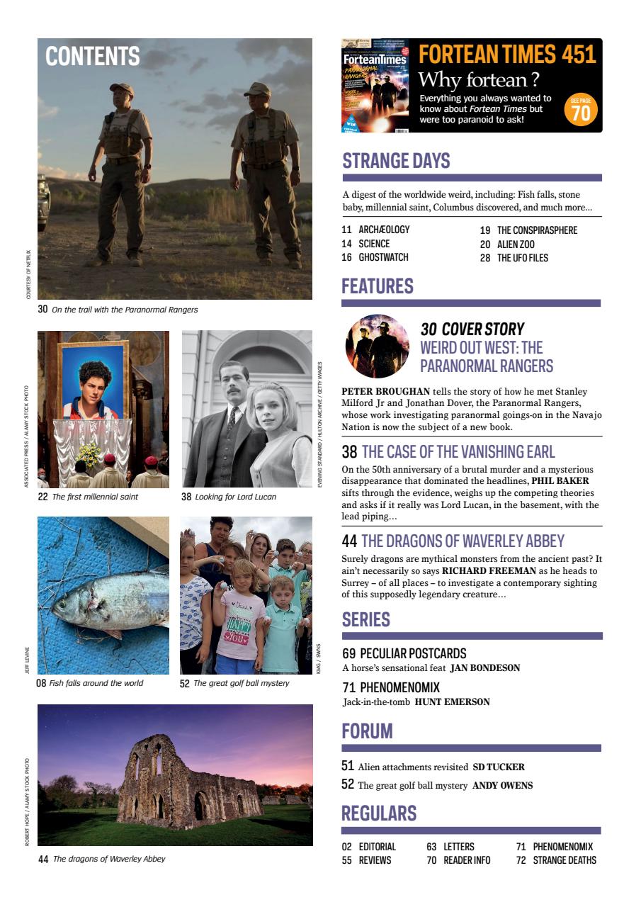 Fortean Times Preview Pages