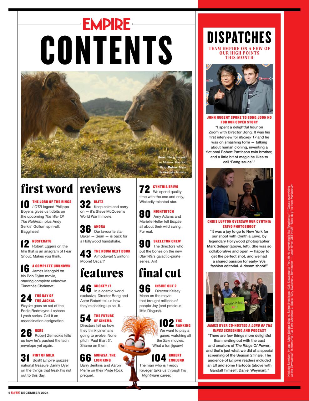 Empire Preview Pages