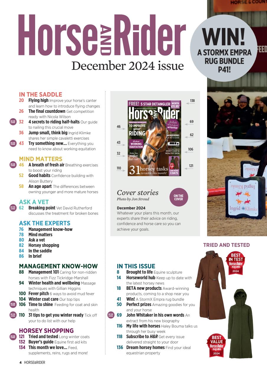 Horse&Rider Magazine - UK equestrian magazine for Horse and Rider Preview Pages