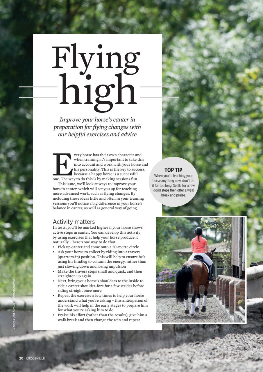 Horse&Rider Magazine - UK equestrian magazine for Horse and Rider Preview Pages