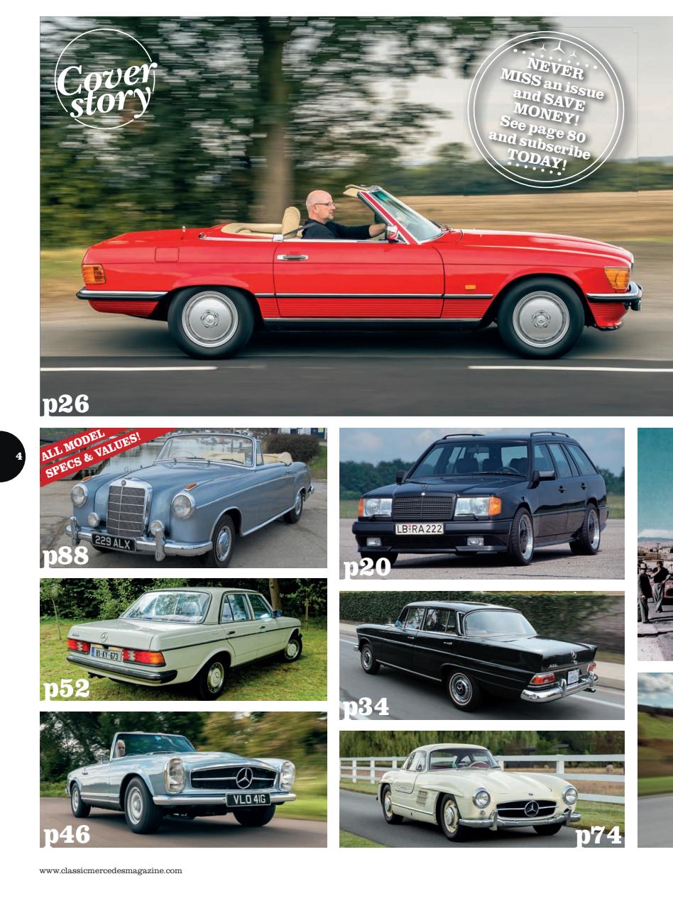 Classic Mercedes Preview Pages