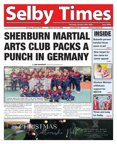 Selby Times issue October 24th 2024