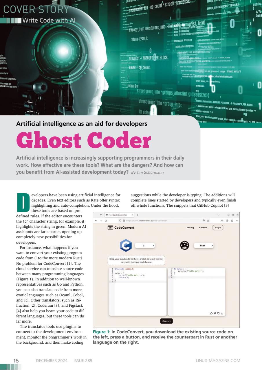 Linux Magazine Preview Pages