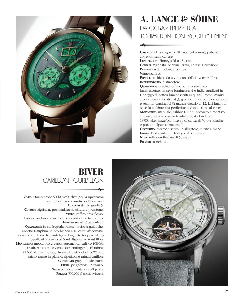 L'Orologio Preview Pages