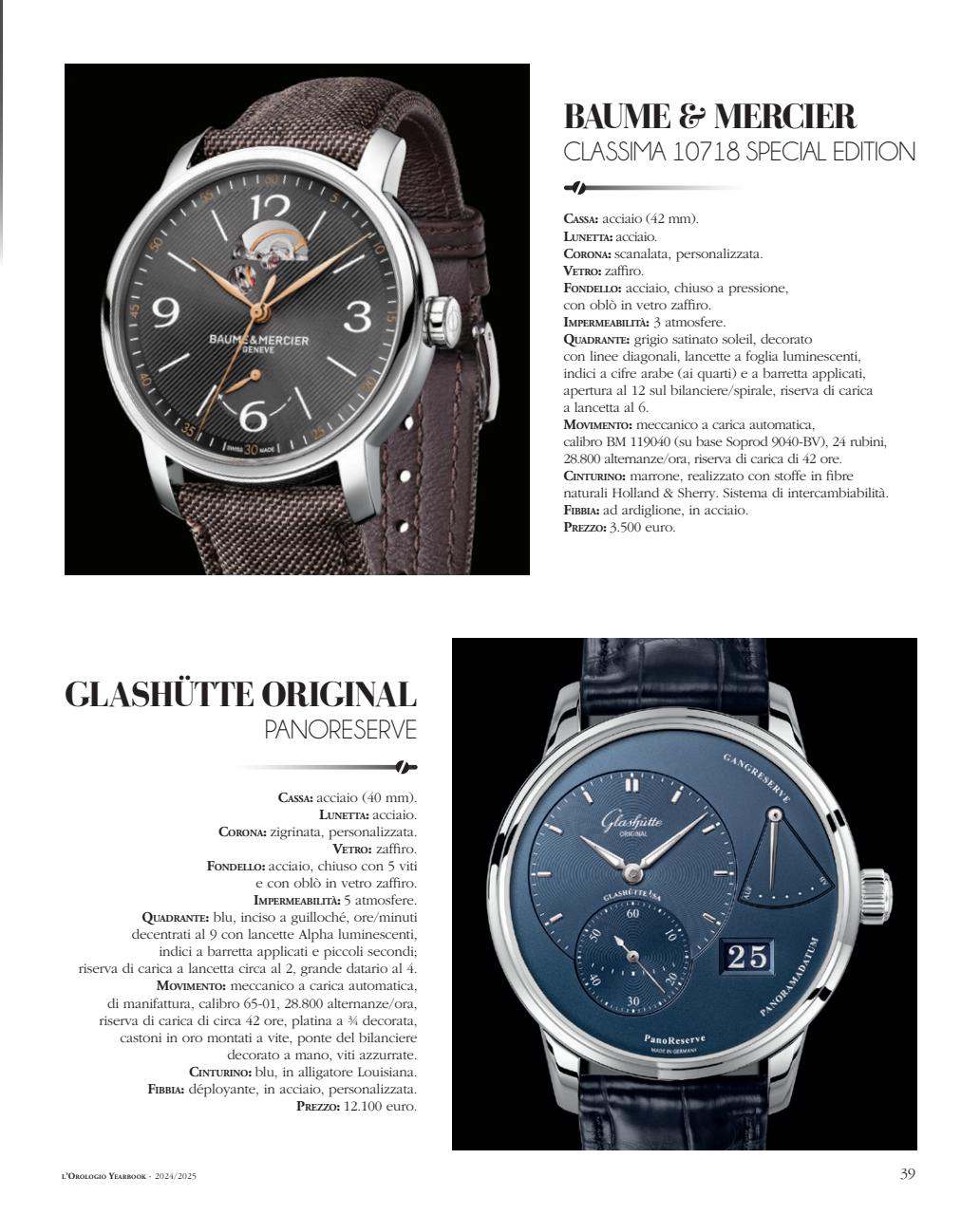 L'Orologio Preview Pages