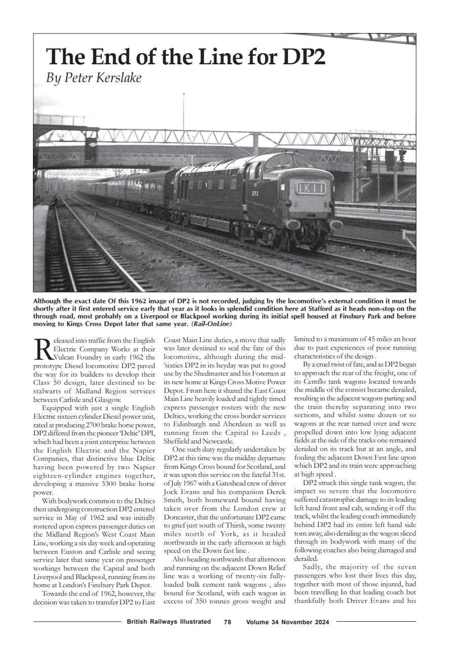 British Railways Illustrated Preview Pages