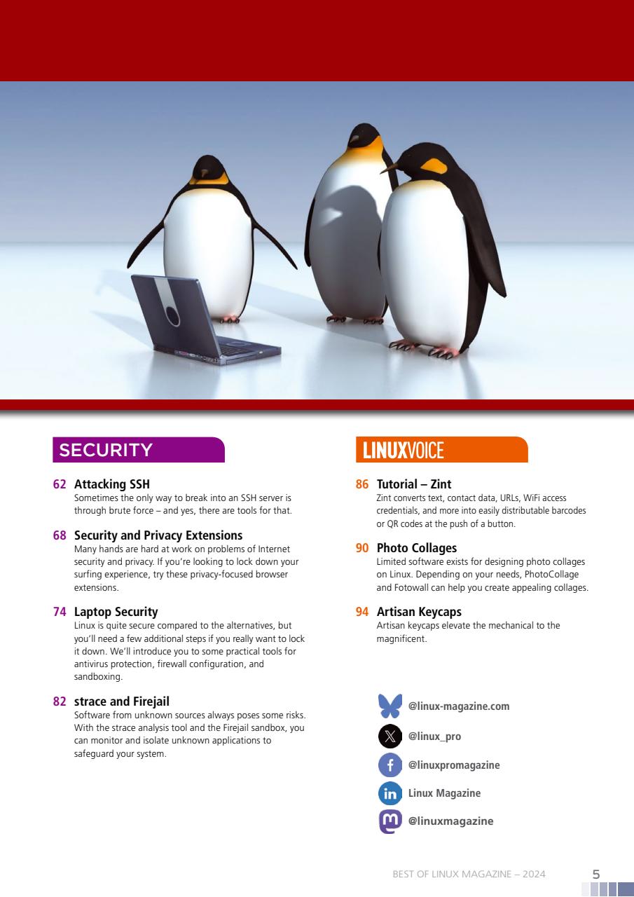 Linux Magazine Preview Pages