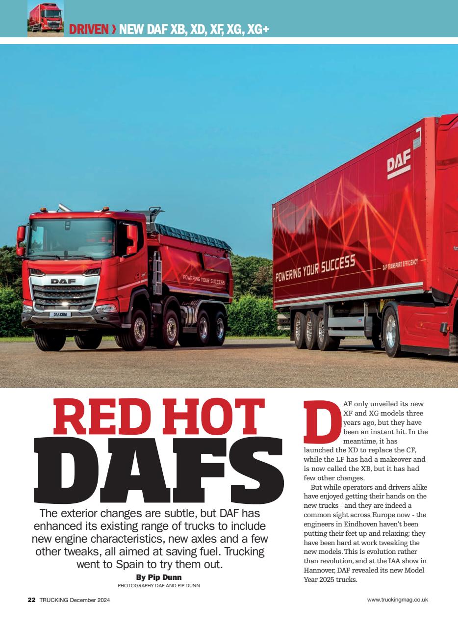 Trucking Magazine Preview Pages