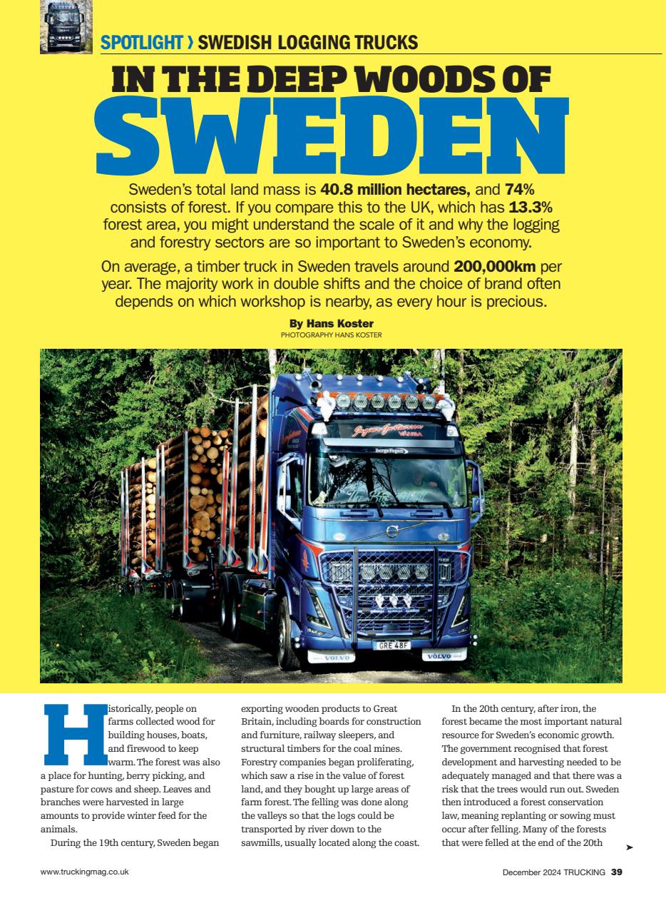 Trucking Magazine Preview Pages