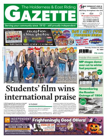 The Holderness & Hornsea Gazette issue Holderness Gazette October 24, 2024