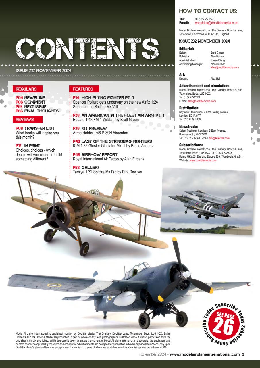 Model Airplane International Preview Pages