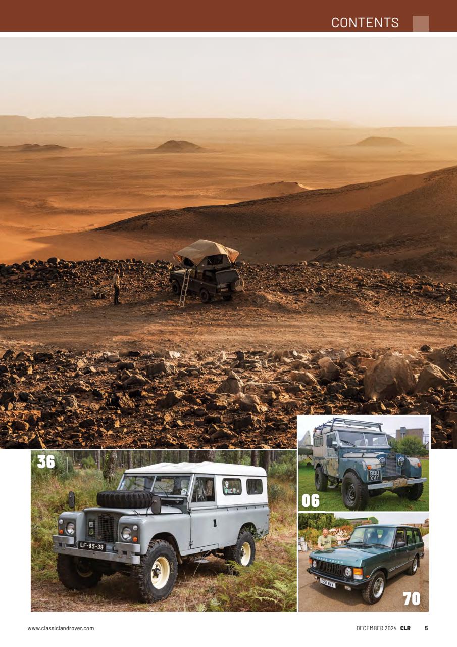 Classic Land Rover Magazine Preview Pages