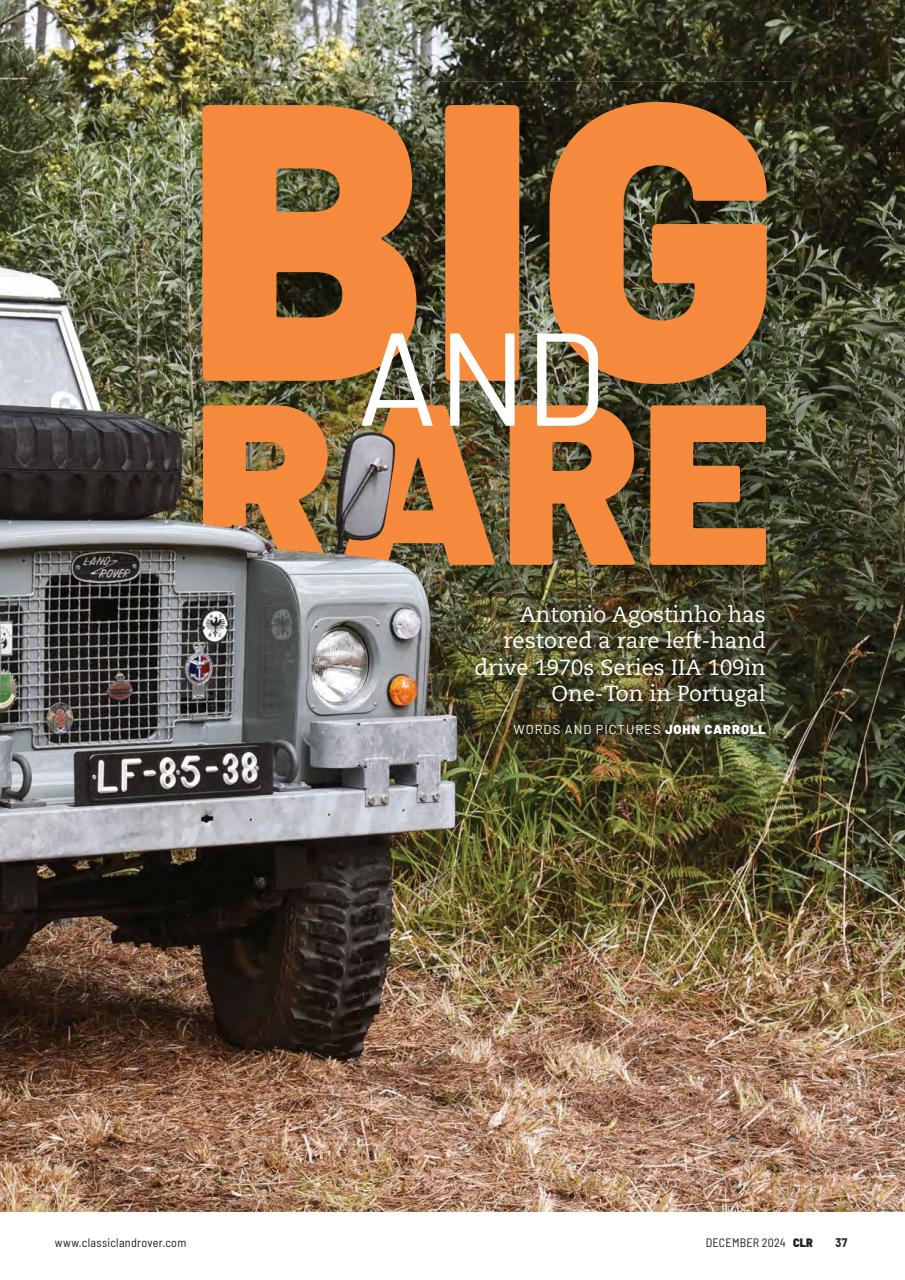Classic Land Rover Magazine Preview Pages