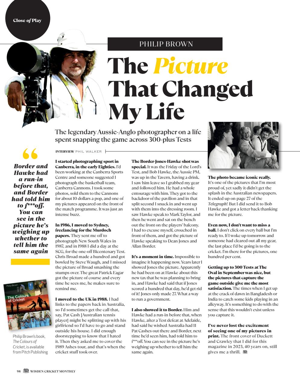 Wisden Cricket Monthly Preview Pages