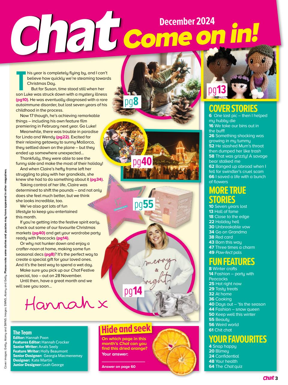 Chat Specials Preview Pages