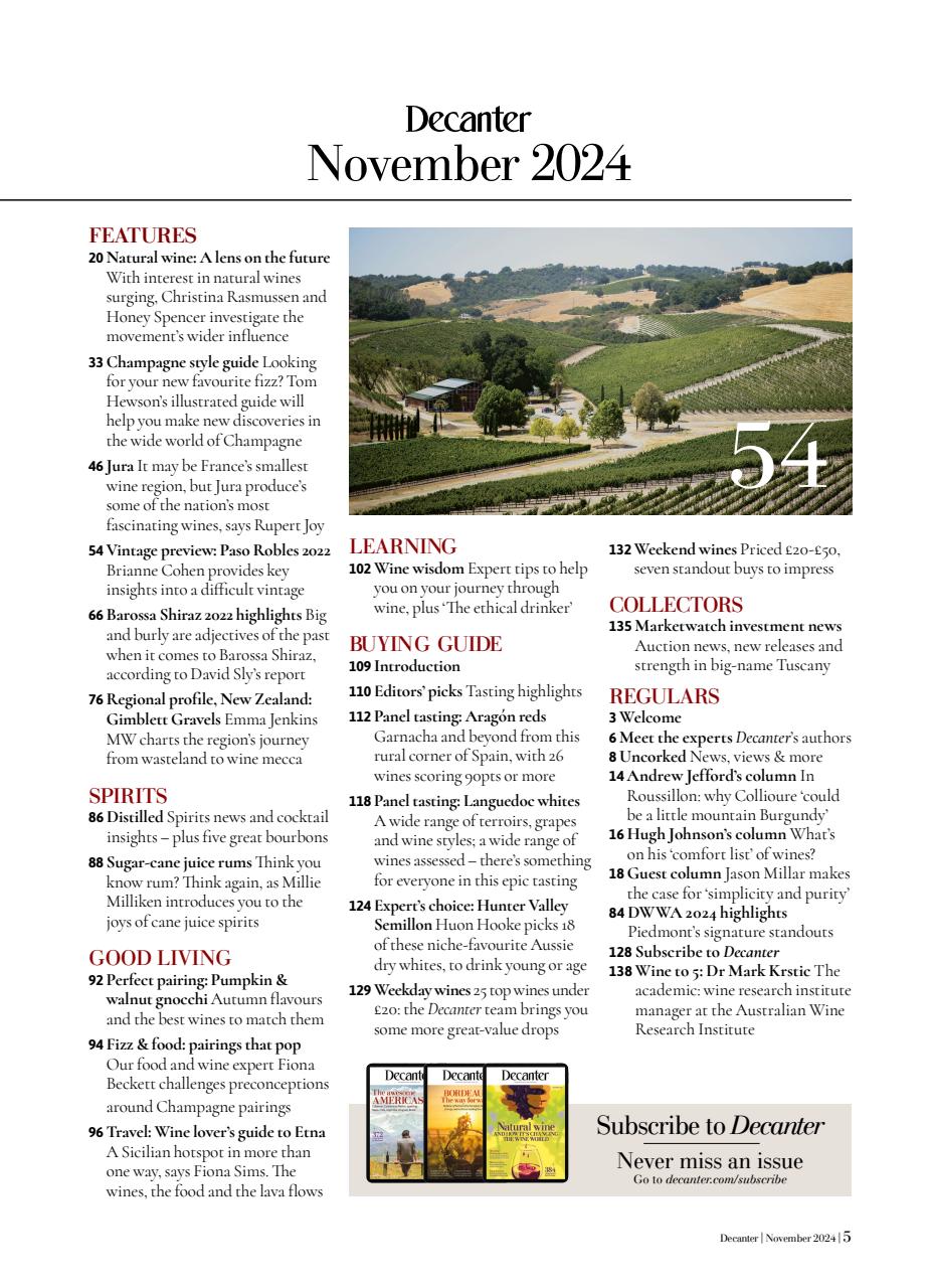 Decanter Preview Pages