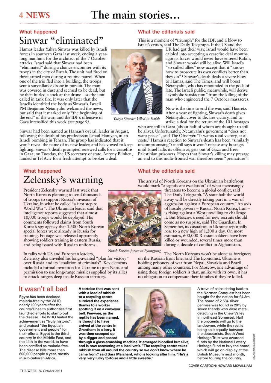 The Week Preview Pages