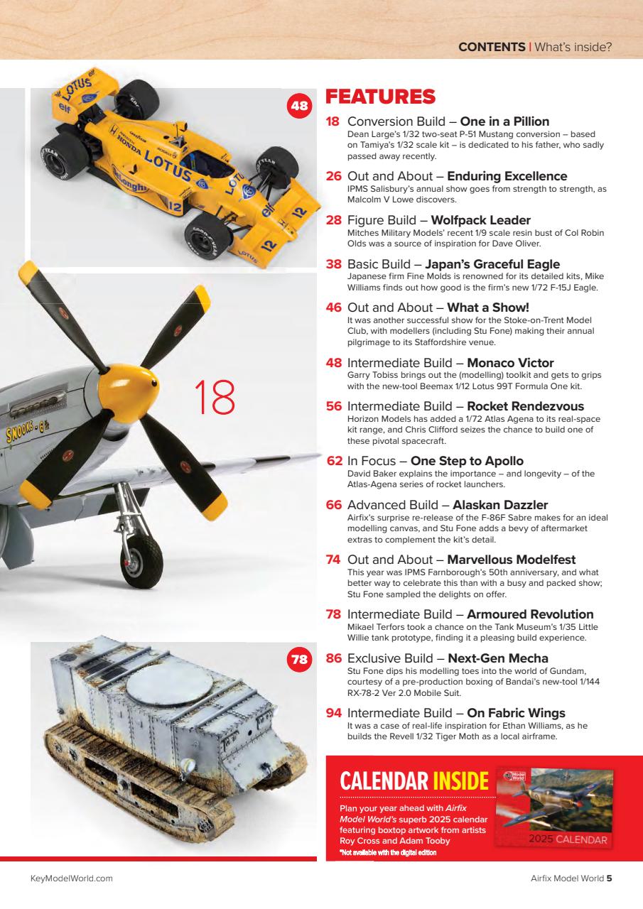 Airfix Model World Preview Pages