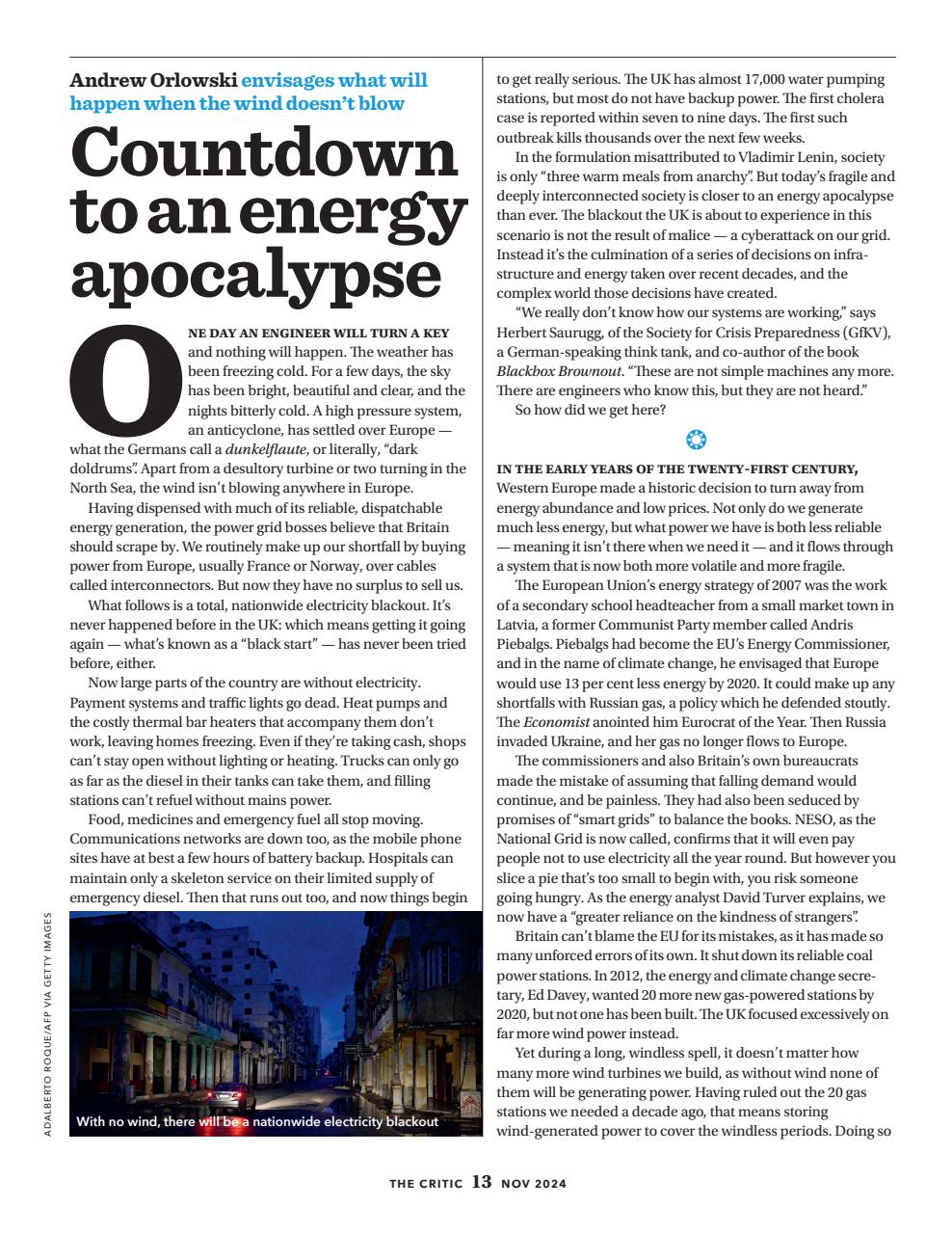 The Critic Preview Pages