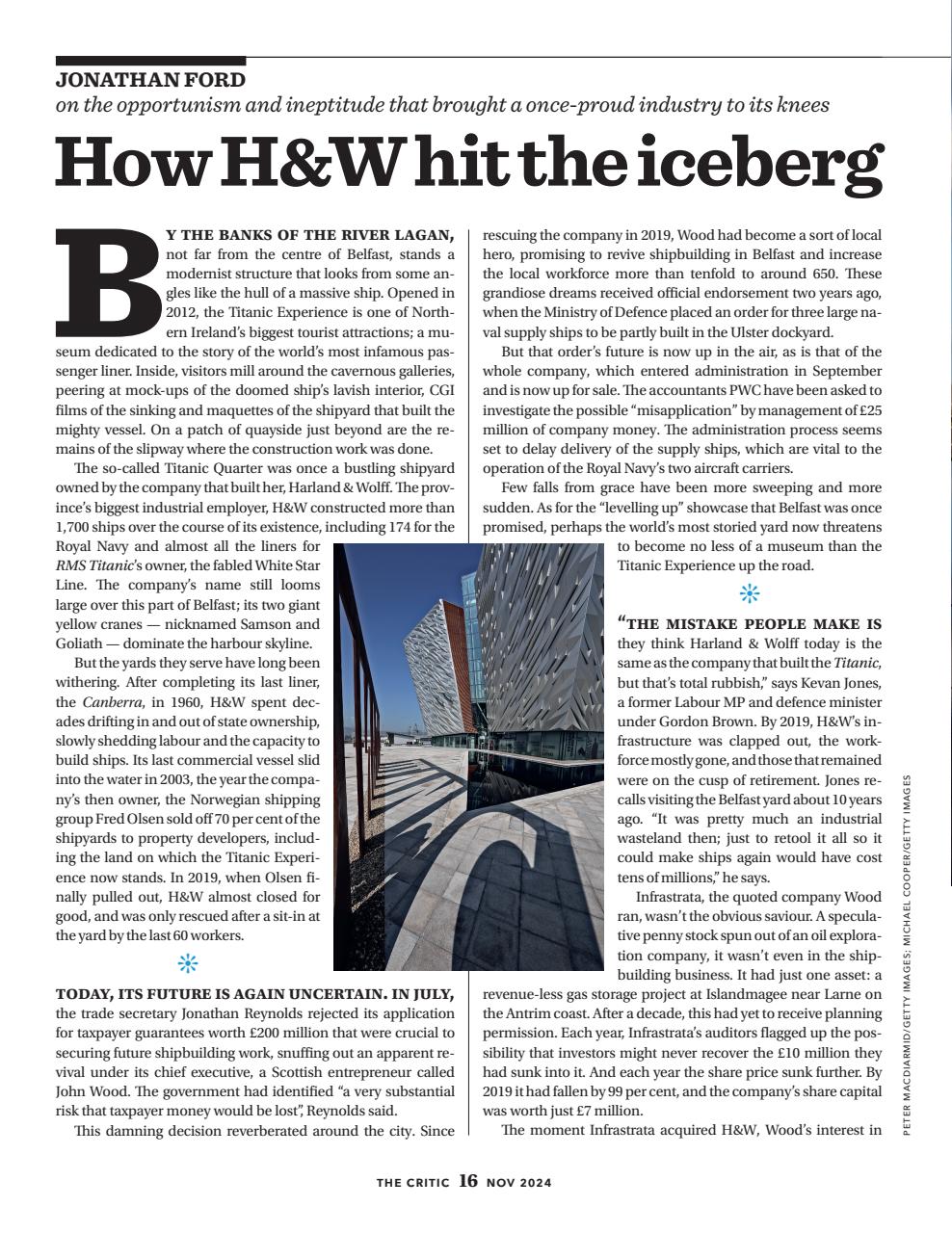 The Critic Preview Pages