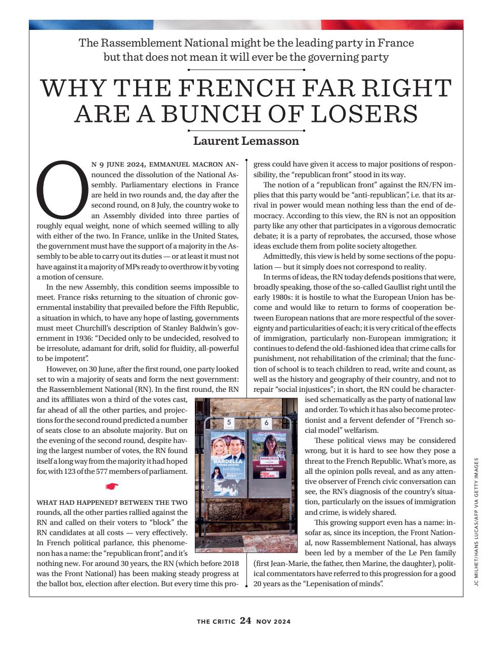 The Critic Preview Pages