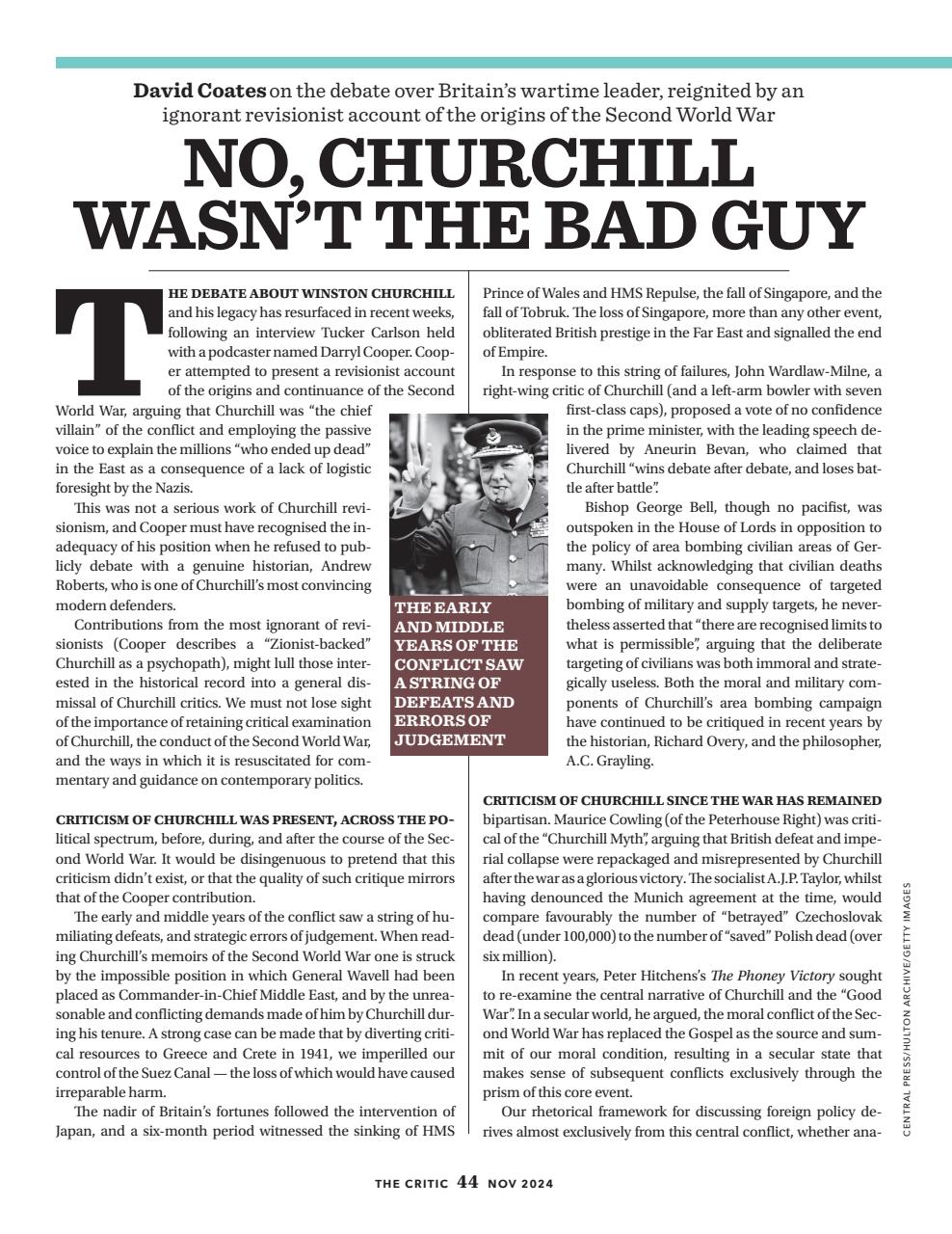 The Critic Preview Pages