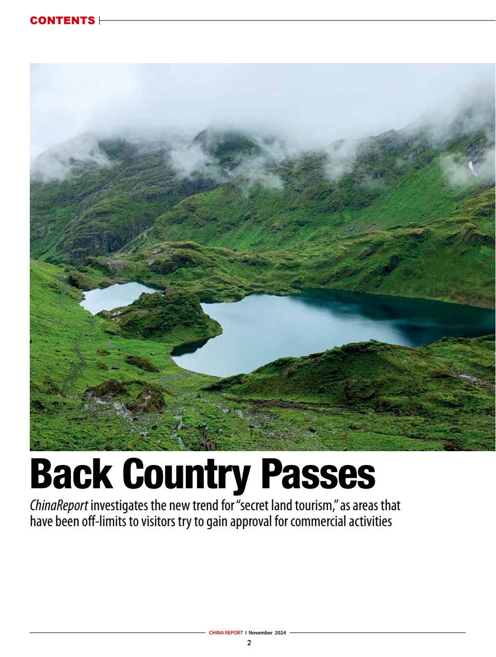 China Report Preview Pages