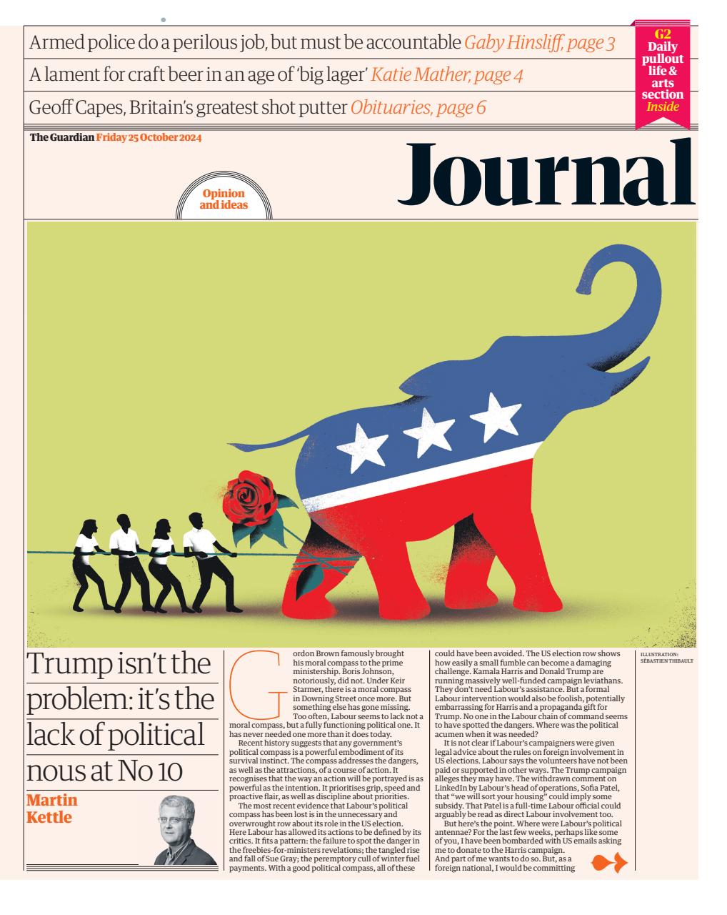 The Guardian Newspaper Preview Pages