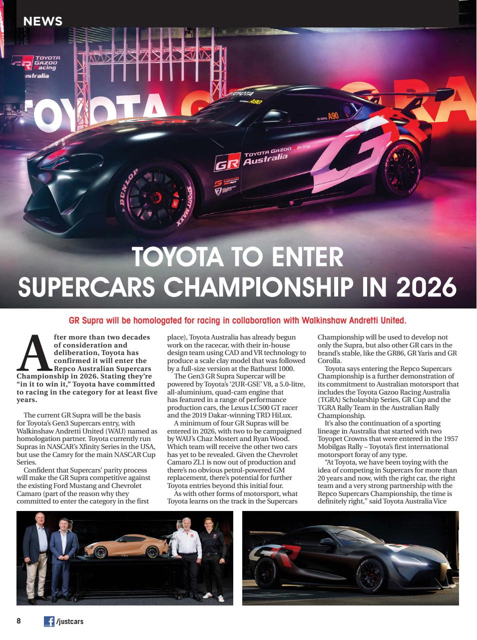 JUST CARS Preview Pages