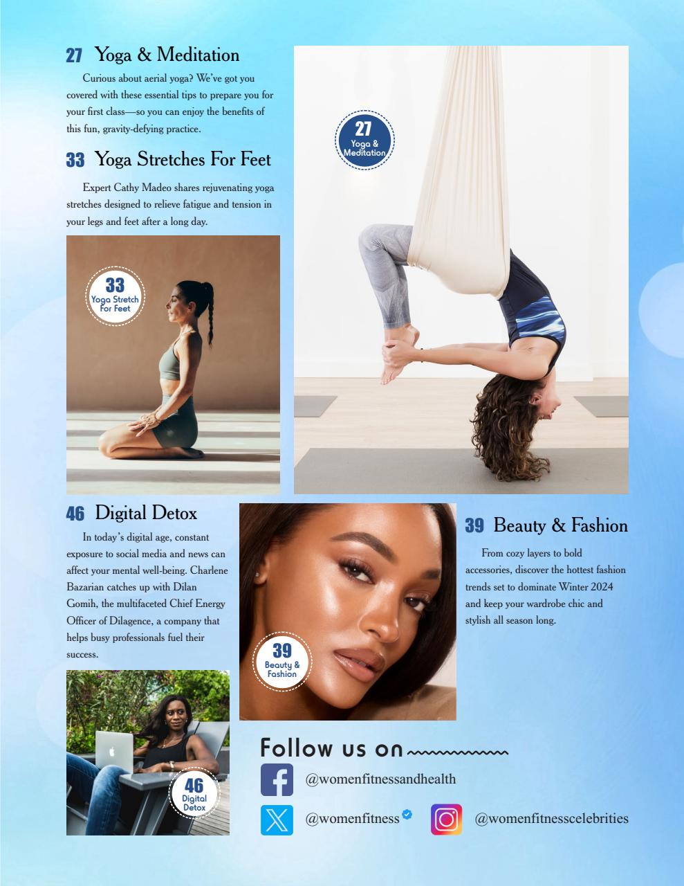 Women Fitness Preview Pages