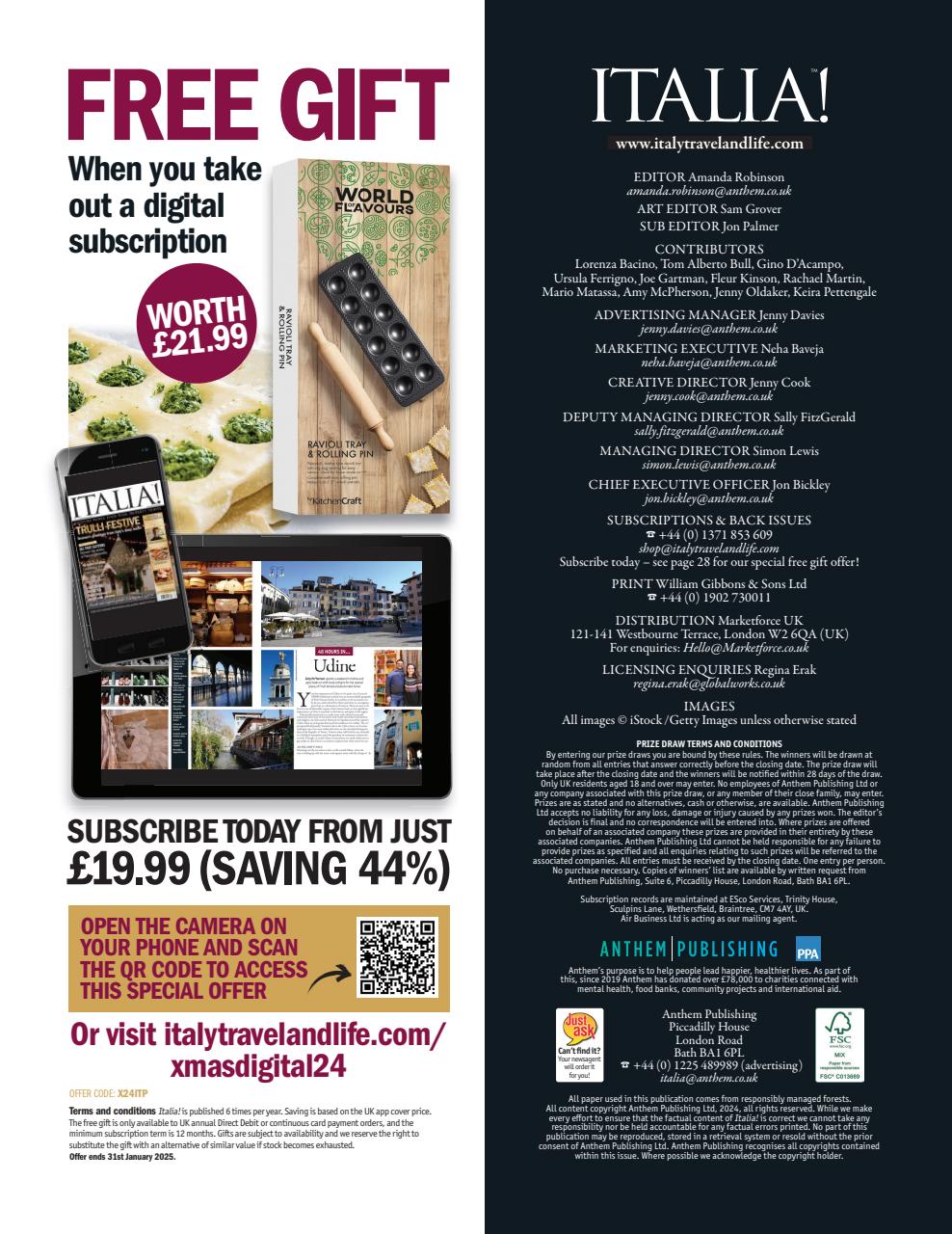 Italia! Preview Pages