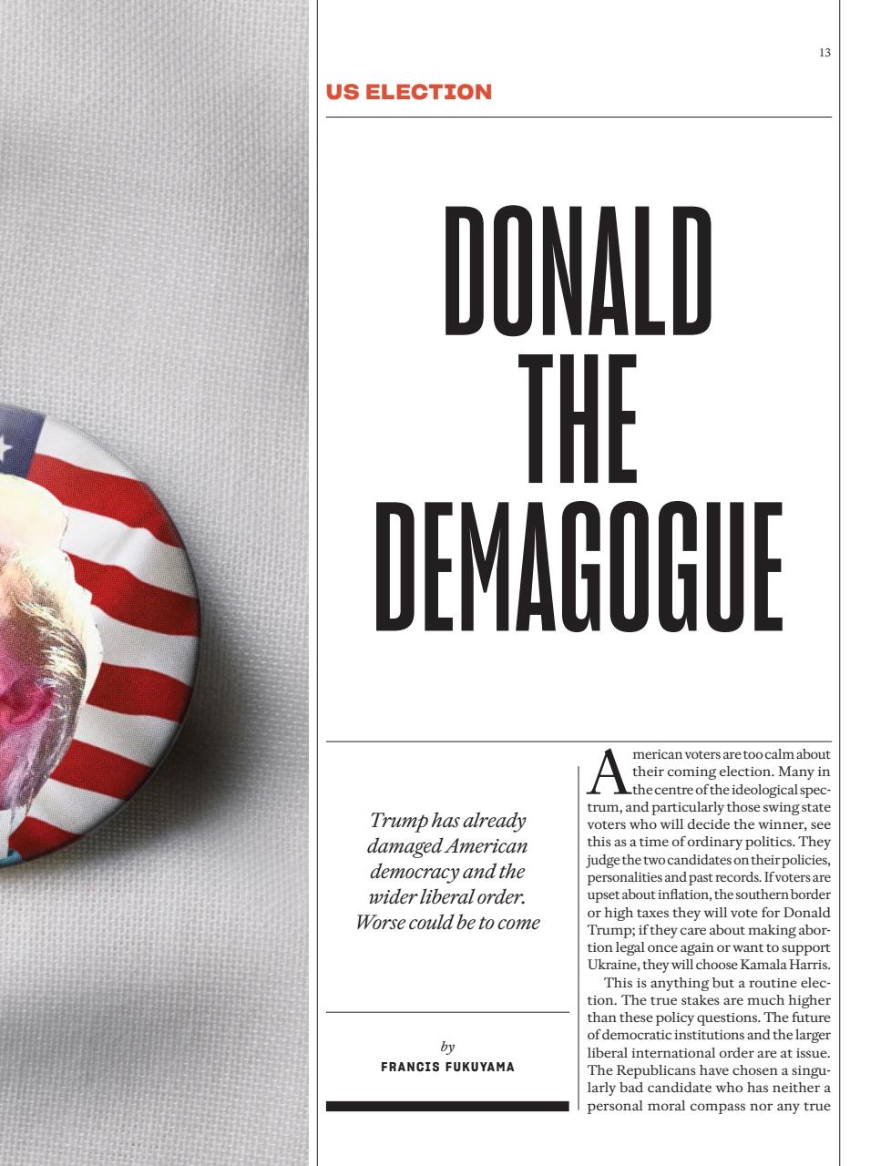 Prospect Magazine Preview Pages