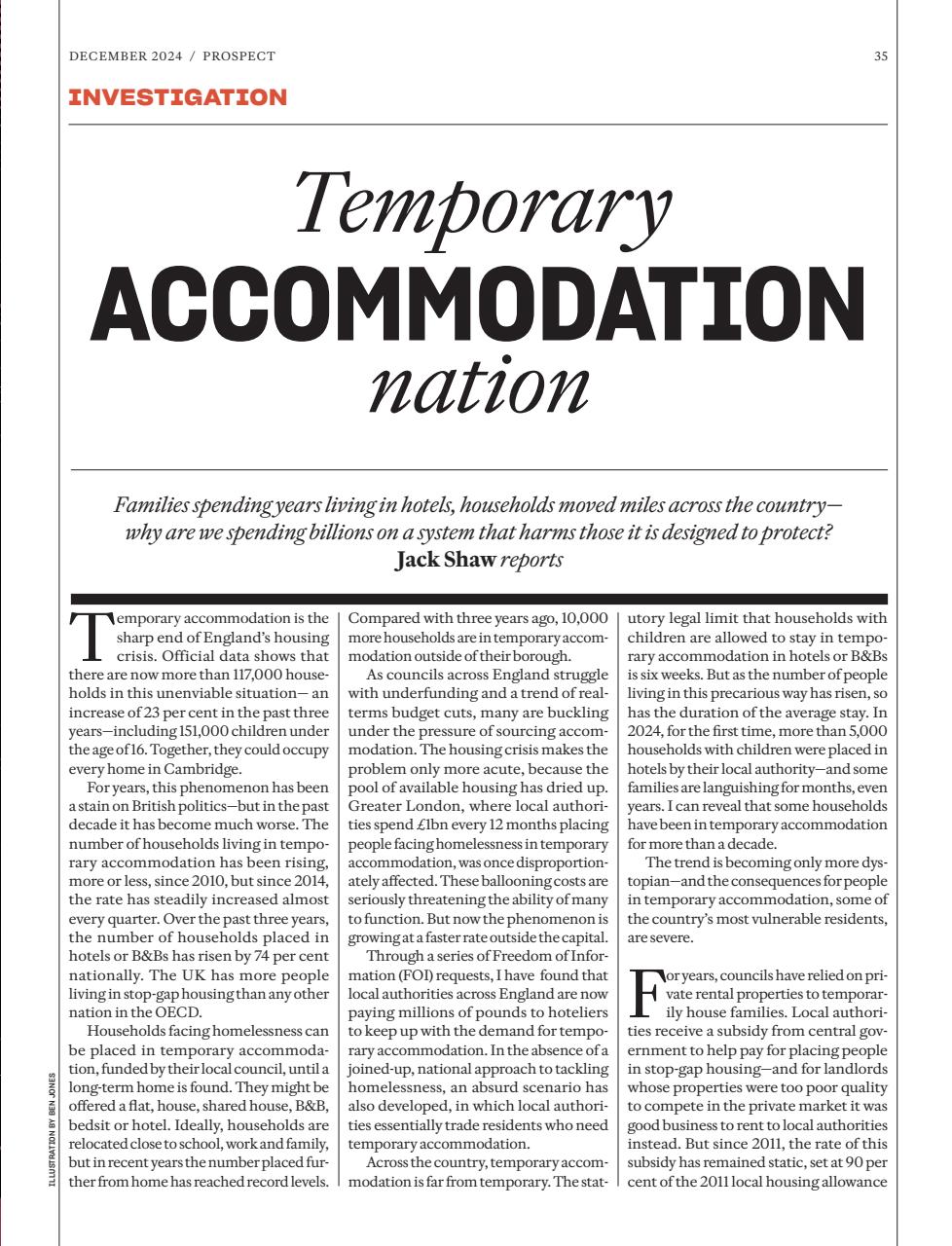 Prospect Magazine Preview Pages