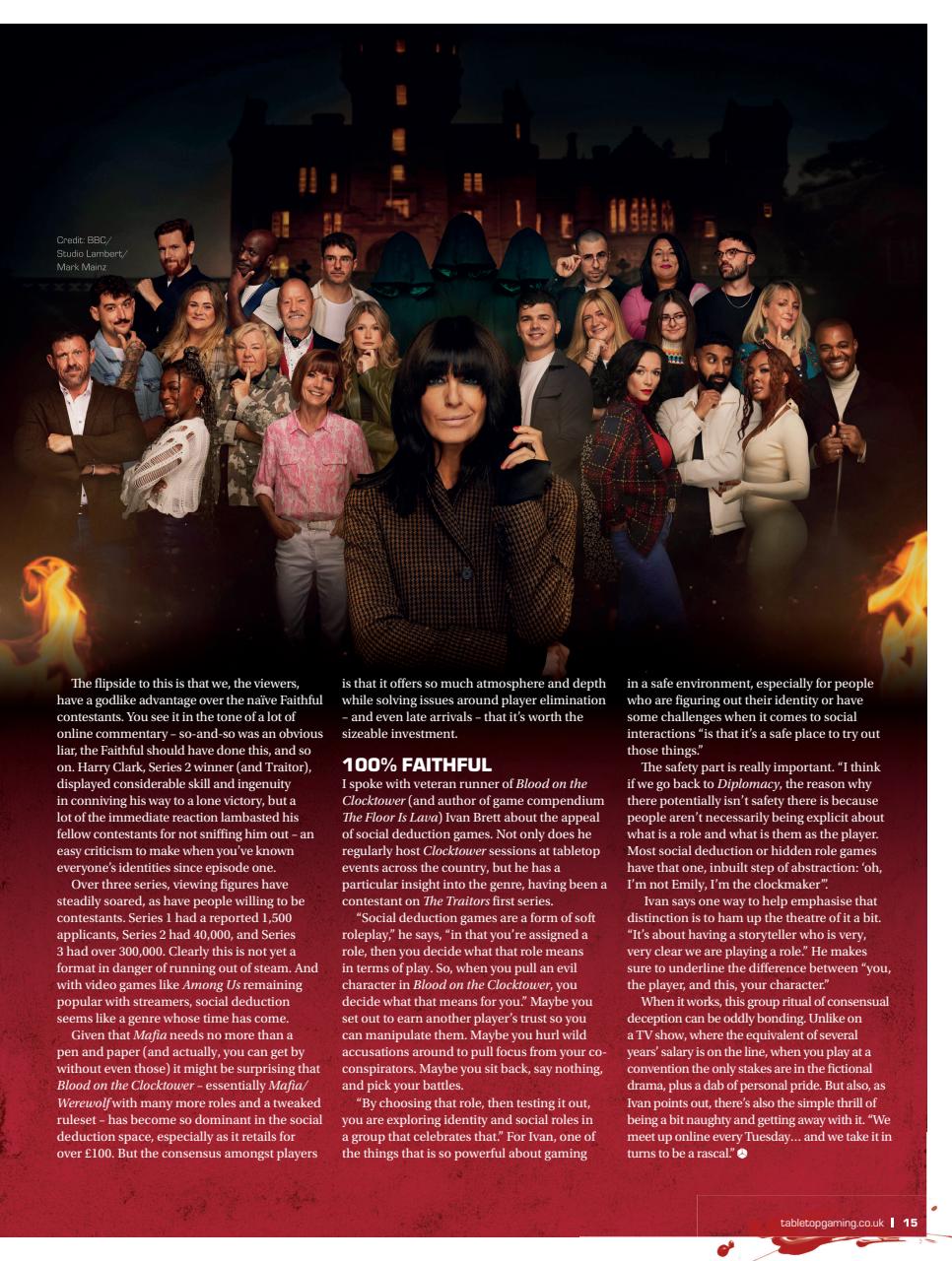 Tabletop Gaming Preview Pages