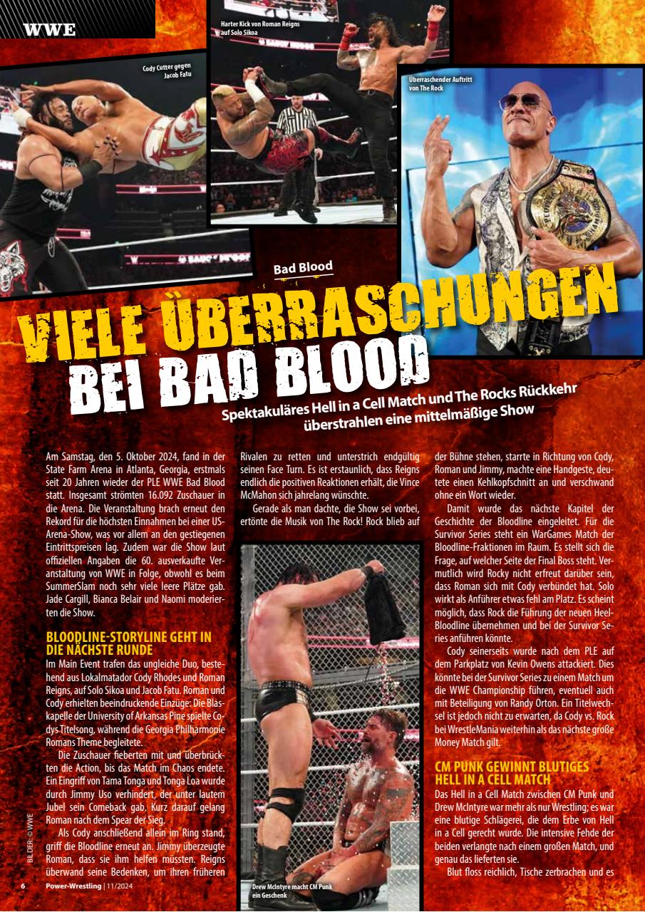 Power-Wrestling Preview Pages