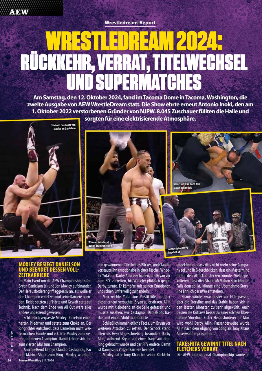 Power-Wrestling Preview Pages