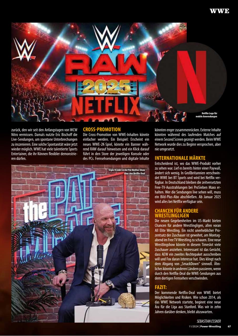 Power-Wrestling Preview Pages