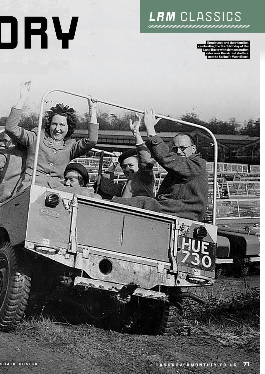 Land Rover Monthly Preview Pages