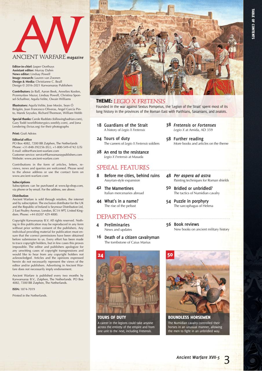 Ancient Warfare Preview Pages