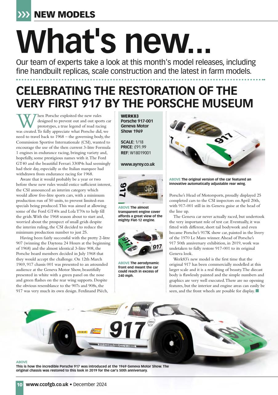 Diecast Collector Preview Pages