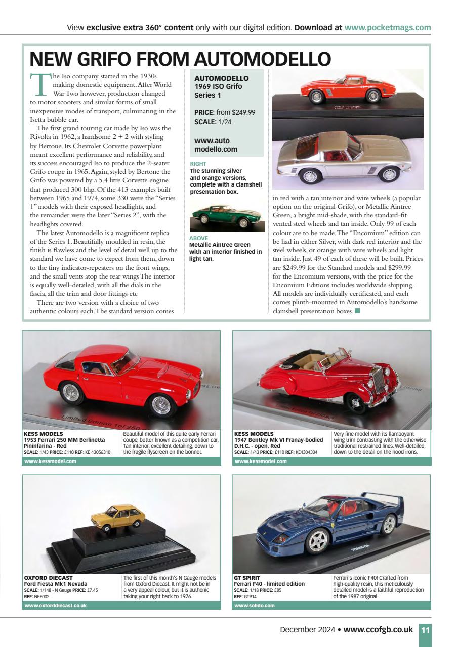 Diecast Collector Preview Pages