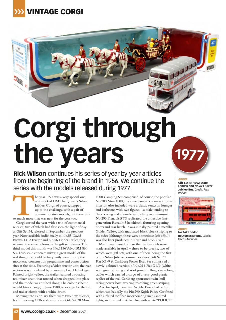 Diecast Collector Preview Pages