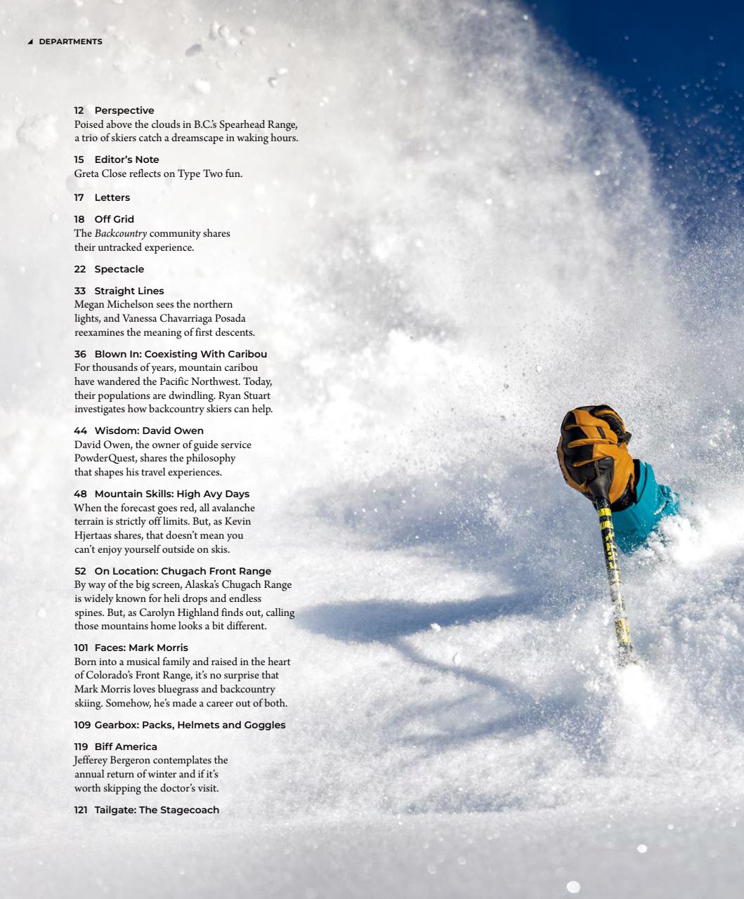 Backcountry Preview Pages